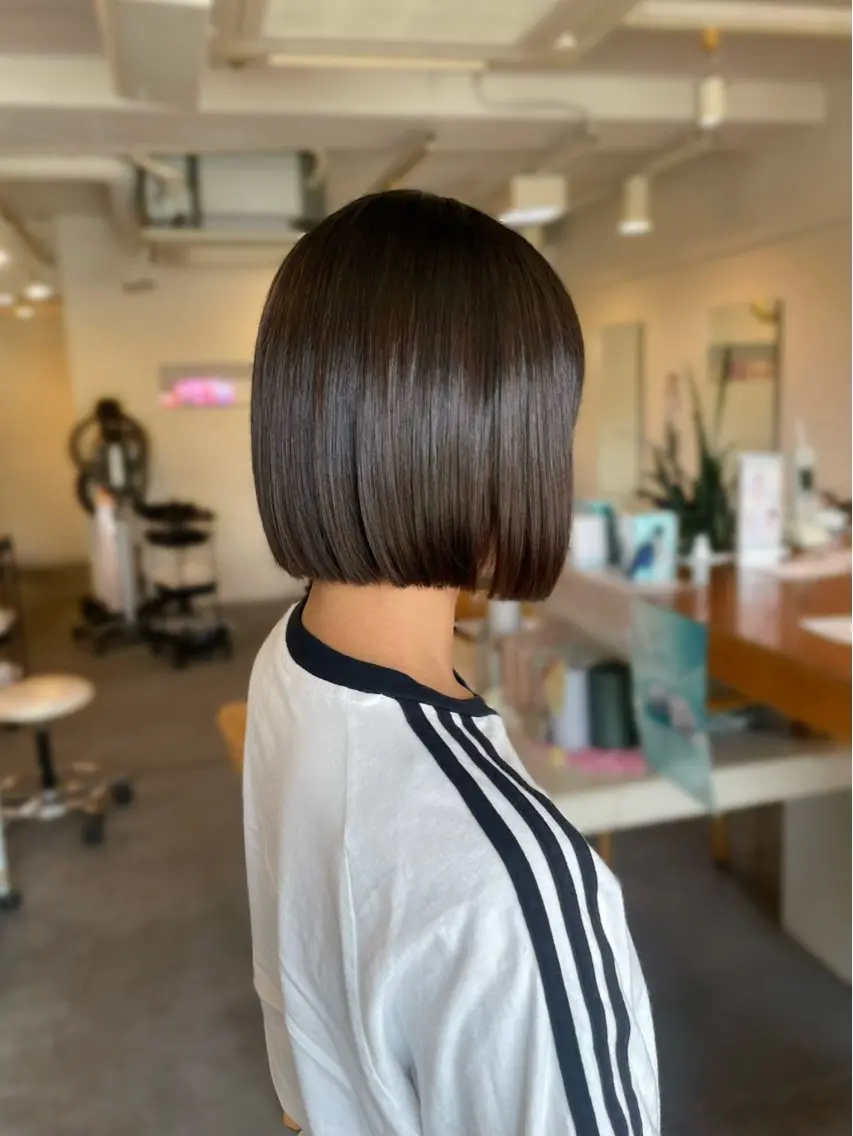 ショート カット ヘアカラー トリートメント 愛華 【geep】のヘアスタイル