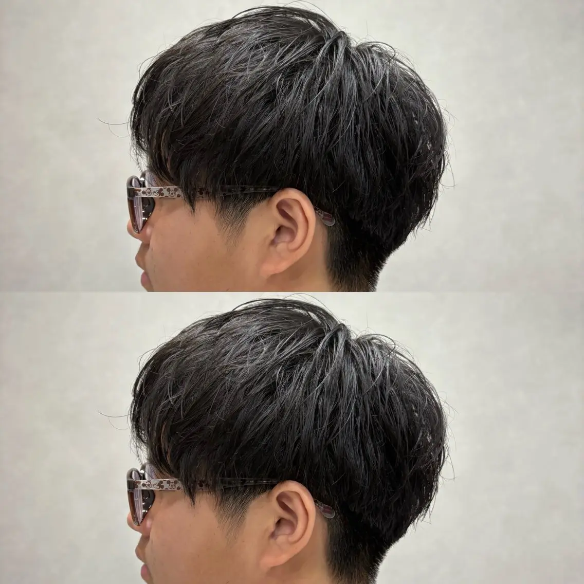 メンズ マッシュ ツーブロック 刈り上げ カット 岡田 洋太のヘアスタイル