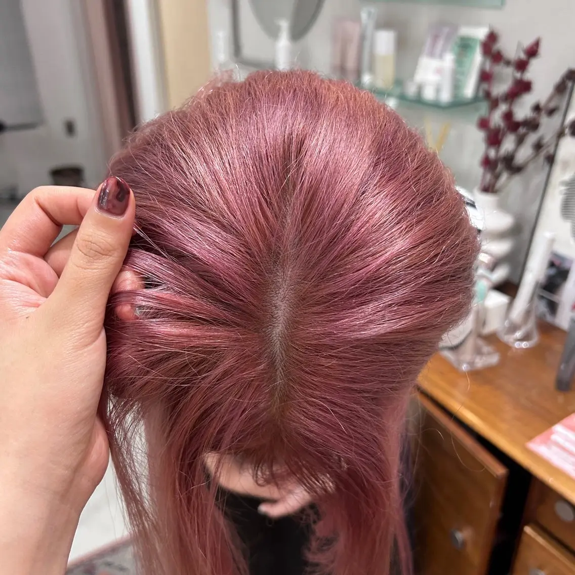 【しっかり垢抜け💖】ブリーチカラー+透明感オンカラー¥9250〜の写真