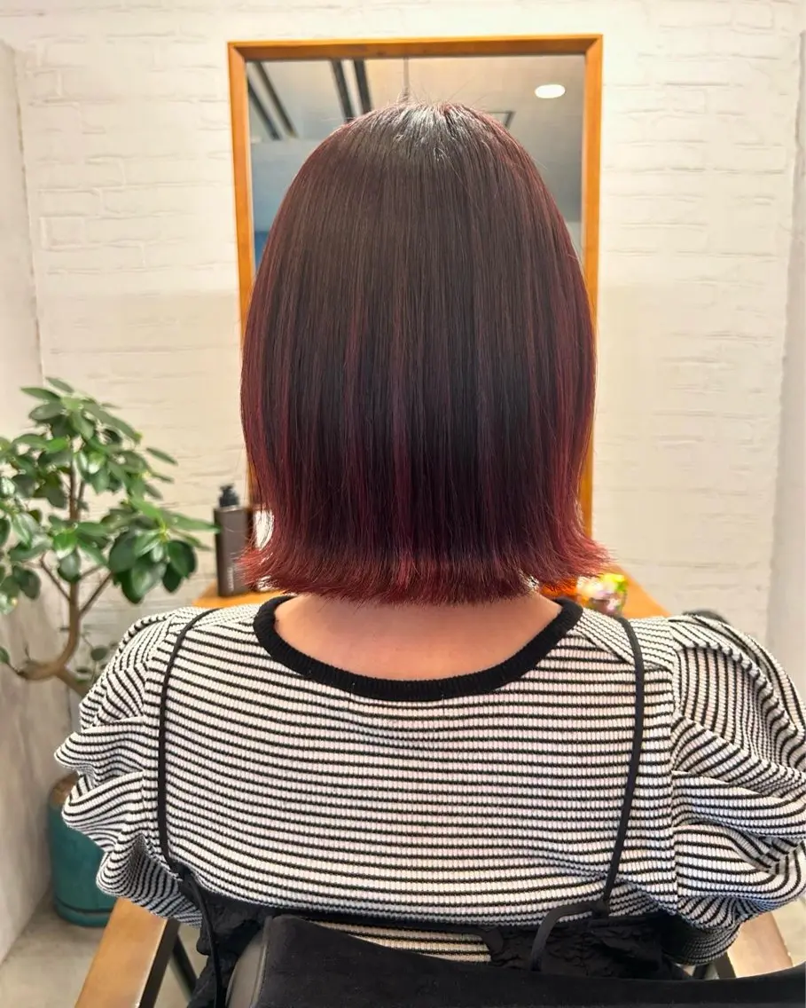 ショート ボブ 🌷-5歳を実現 梅田その子🌷のヘアスタイル
