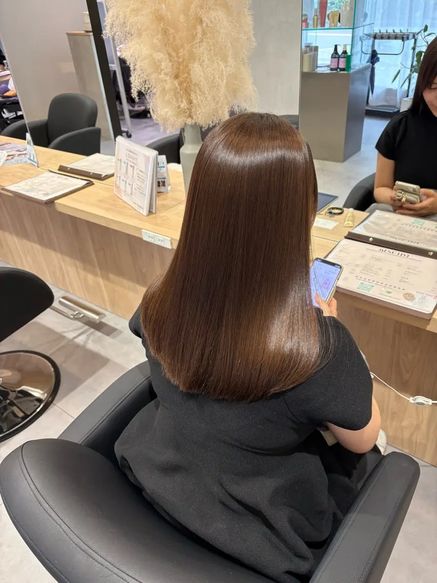 セミロング ノンダメージ® 稲垣  いおりのヘアスタイル