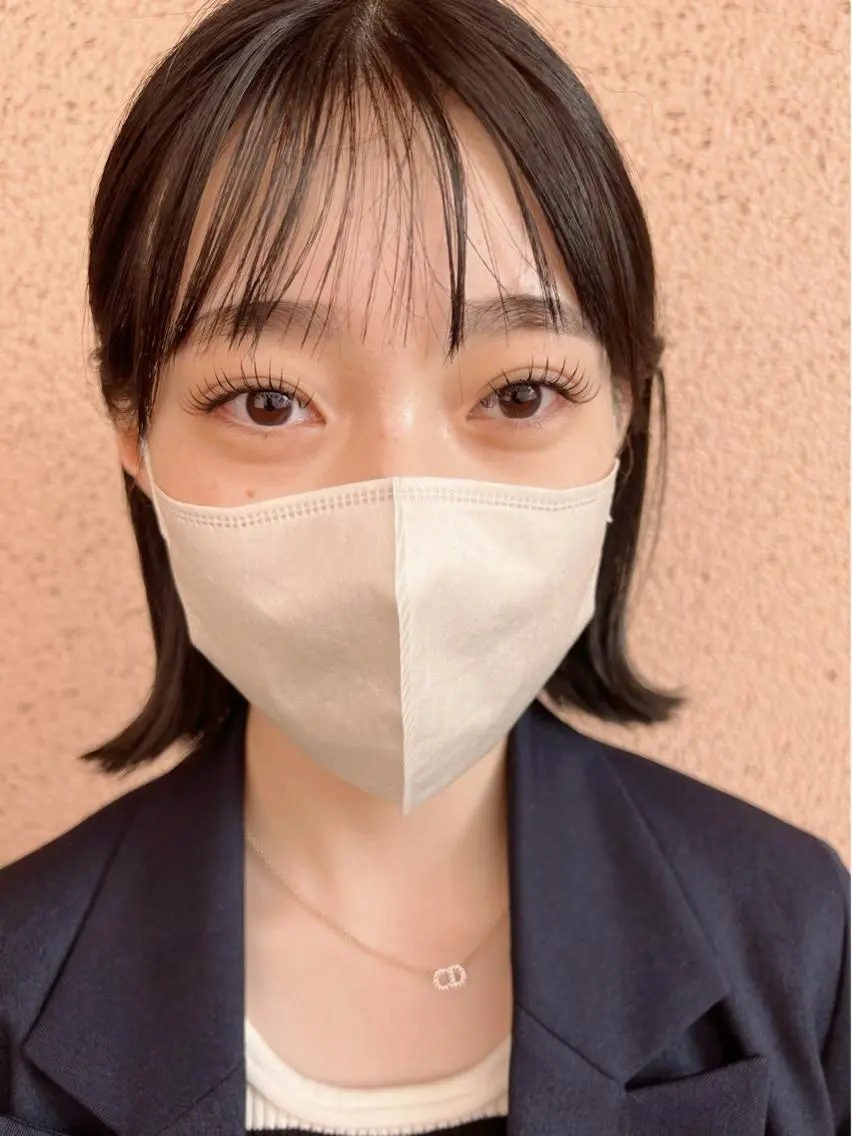 7月限定😊ミニモ限定価格❤️モチがいいフラットラッシュ時間内付け放題👁オフ、コーティング込みの写真