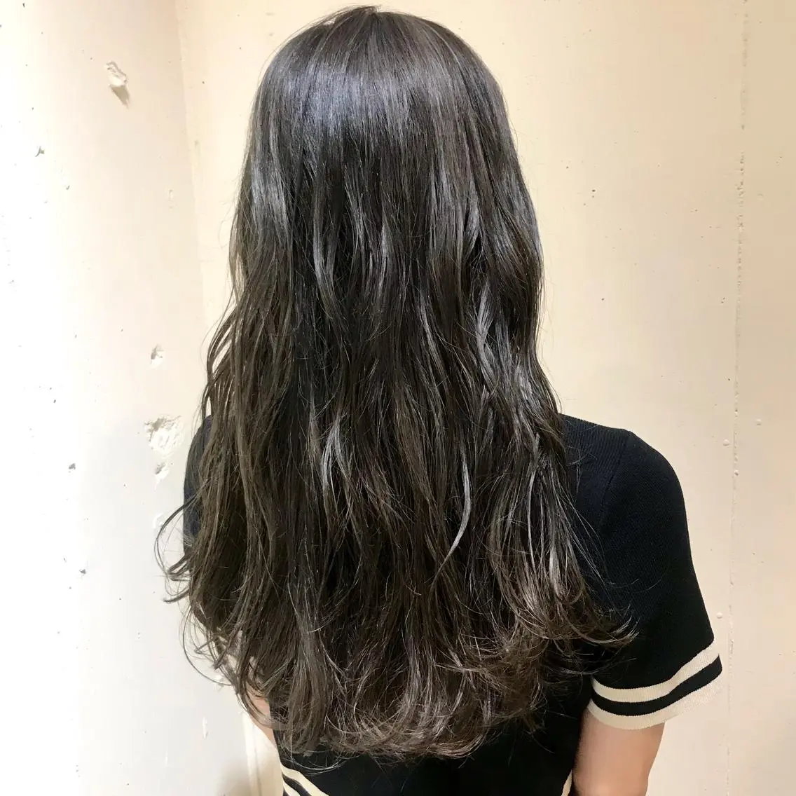 ロング カラー スナコザワ レナのヘアスタイル