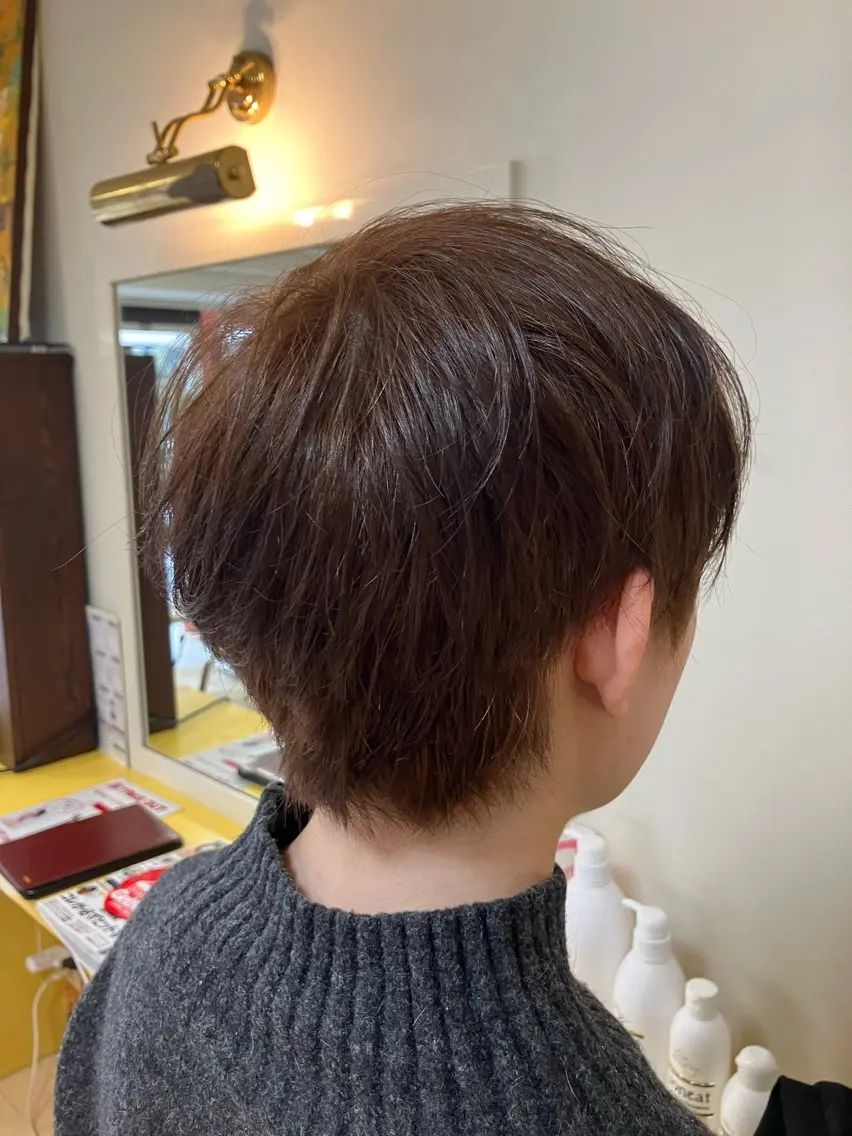 ショート カラー ショートヘア 横田 尚登のヘアスタイル
