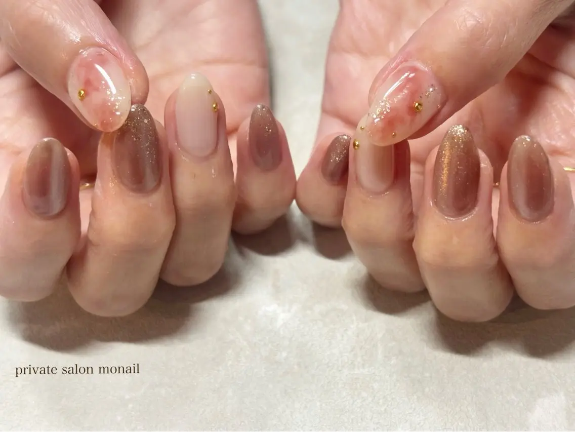ネイル ハンドネイル nail salon monailのネイルデザイン