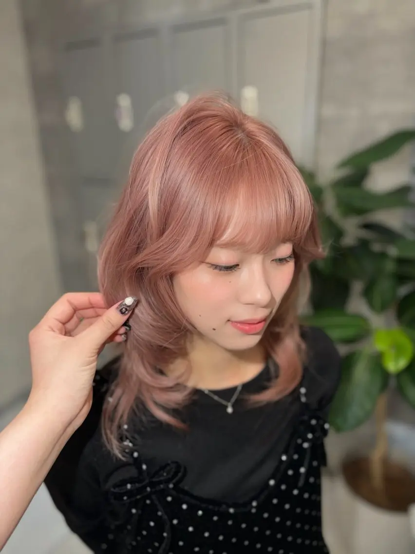 カラー ヘアカラー カラーモデル/韓国× 髪質改善/ruu🩶のヘアスタイル