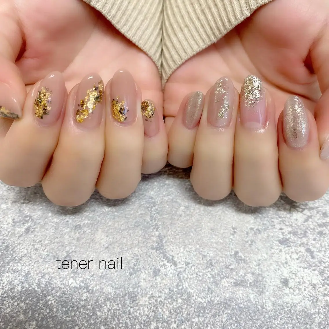 ネイル ニュアンスネイル テネルネイル tener nailのネイルデザイン