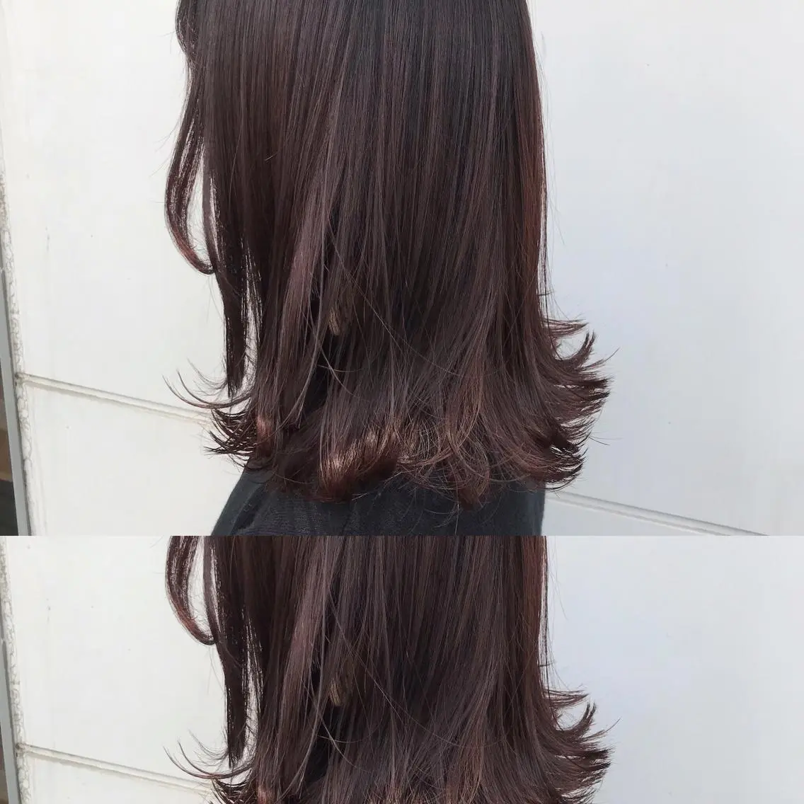 ミディアム カラー カット パーマ トリートメント 嶋佐 昌大 シマサマオのヘアスタイル