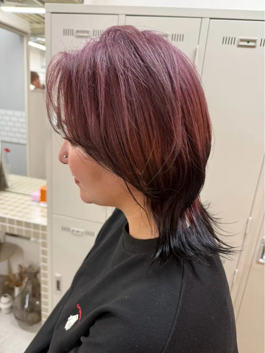カラー デザインカラー ヘアカラー fand ERIのヘアスタイル