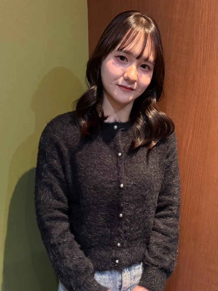 ミディアム カラー パーマ カット ヘアカラー 縮毛矯正 トリートメント mai / linoah˚✧のヘアスタイル