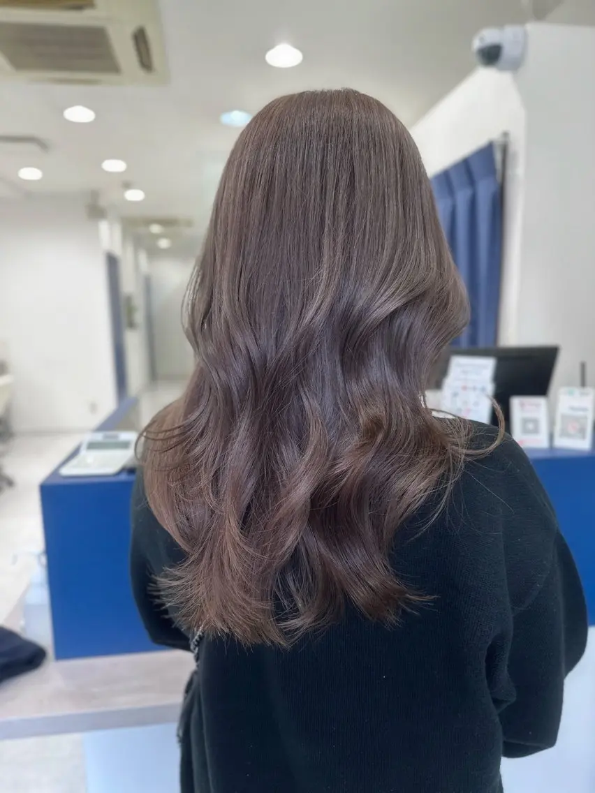🌼韓国風カット＋うる艶カラー＋4stepトリートメント🌼の写真