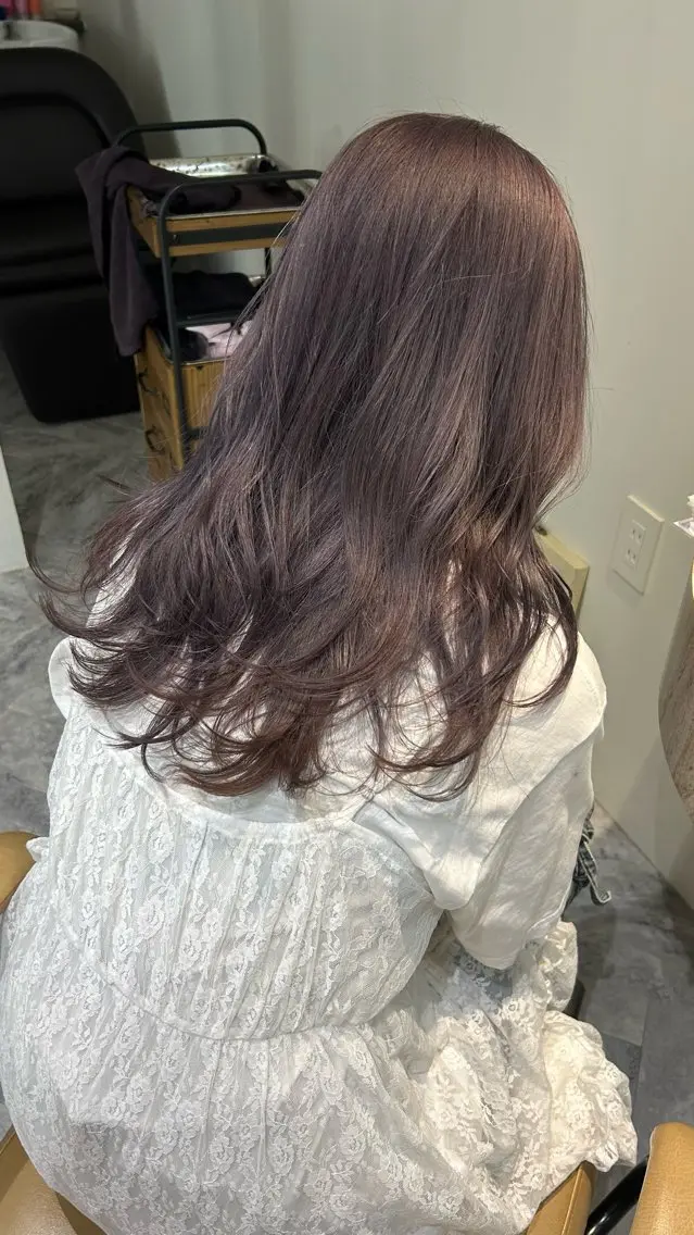 ミディアム カラー カット ヘアカラー トリートメント ❕マンツーマン施術❕ 🍊Moemiのヘアスタイル