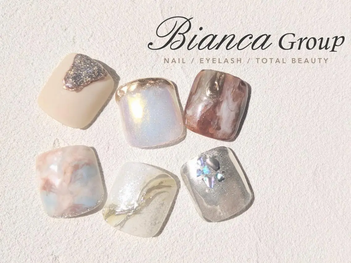 ネイル アートネイル フットネイル BIANCA Ouchidaのネイルデザイン