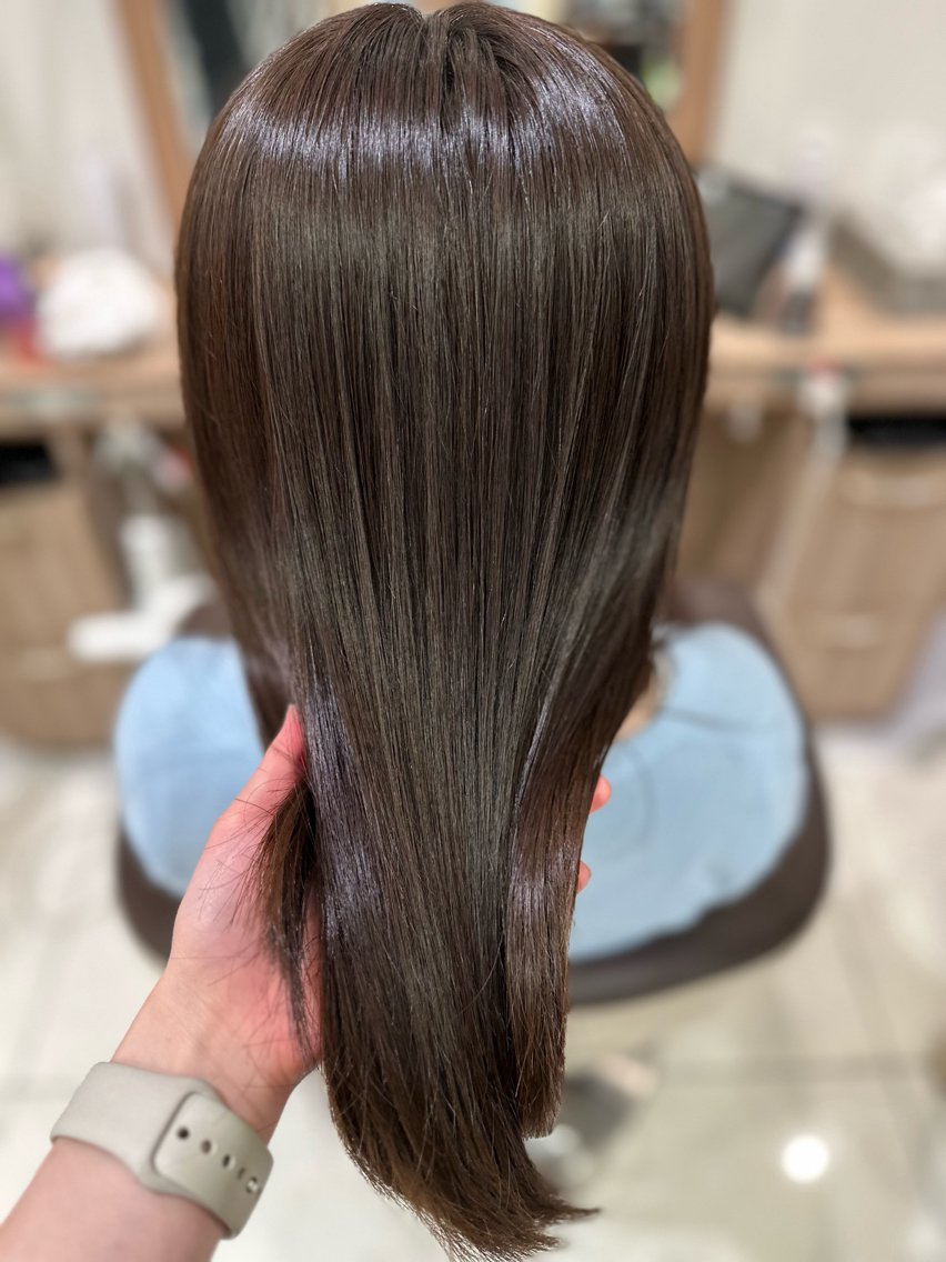 セミロング カラー ヘアカラー 中川 美怜 ✨Ash津田沼店✨のヘアスタイル