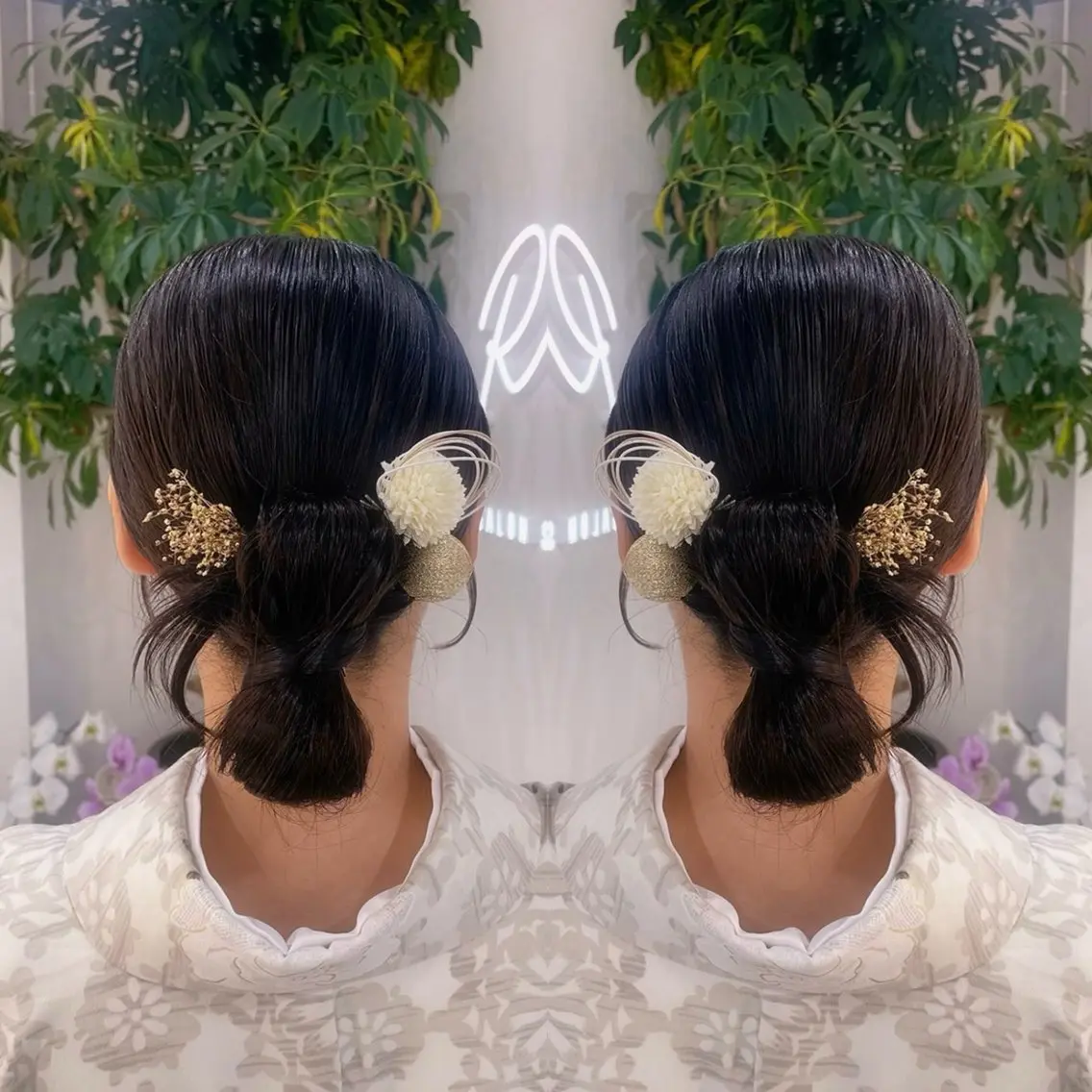 ヘアアレンジ ヘアセット 🤍AIRA🤍のヘアスタイル