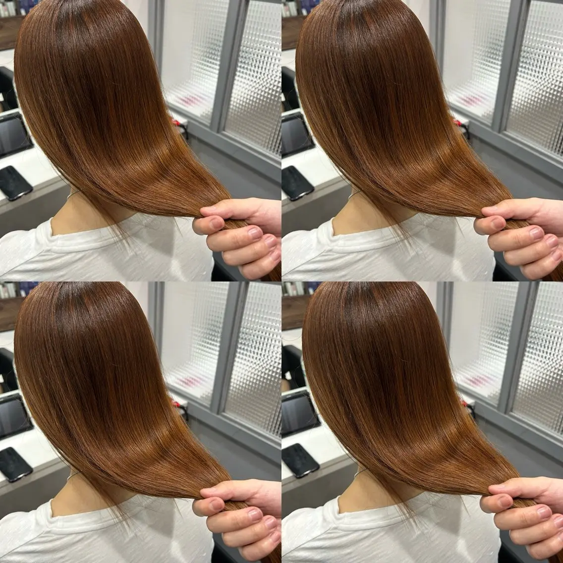 ロング カラー カット ヘアカラー トリートメント 店長💎髪質改善 ／艶髪/荻原💎のヘアスタイル