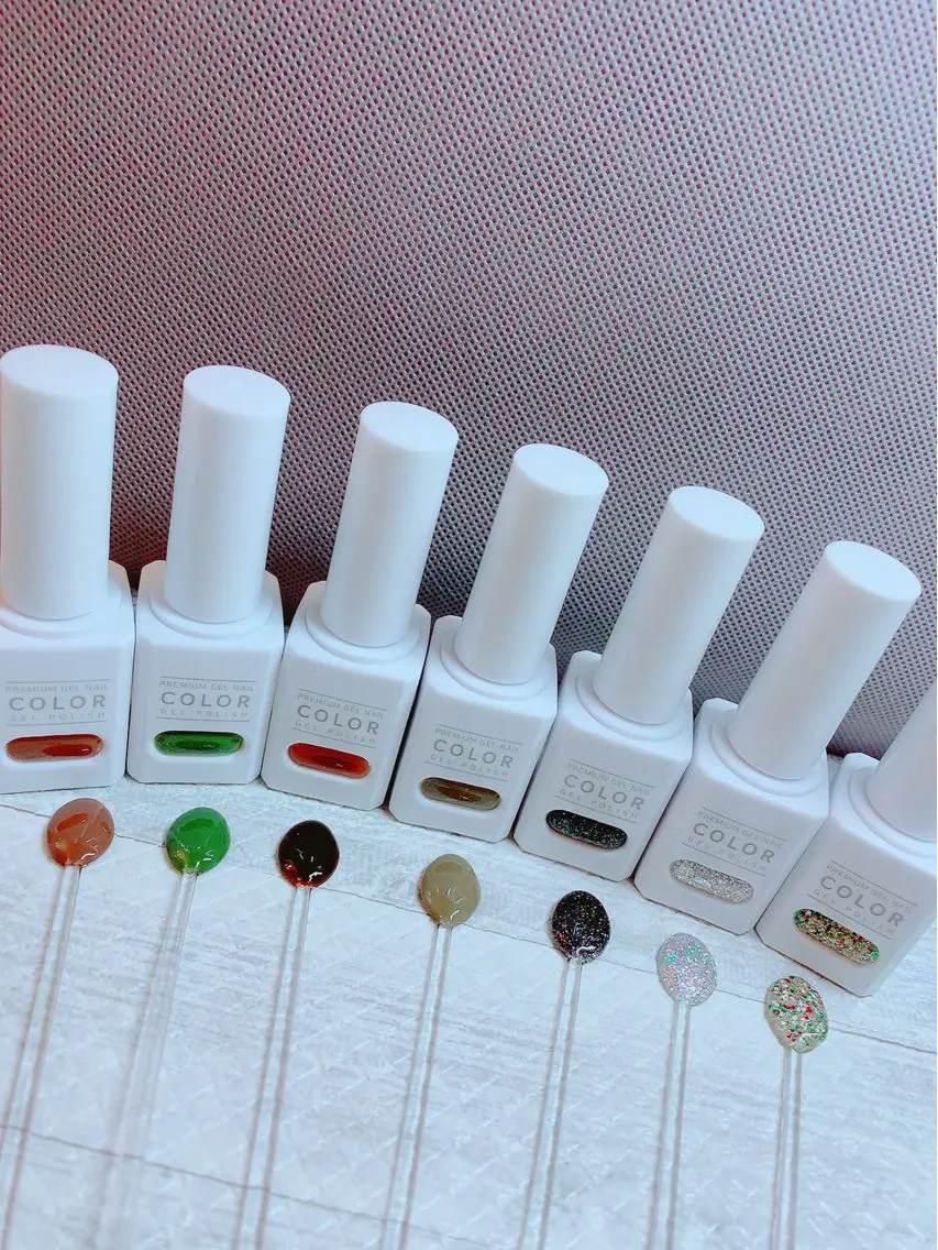 ネイル ジェルネイル 韓国ネイル ラメ(グリッター) nail salon kuu_caのネイルデザイン