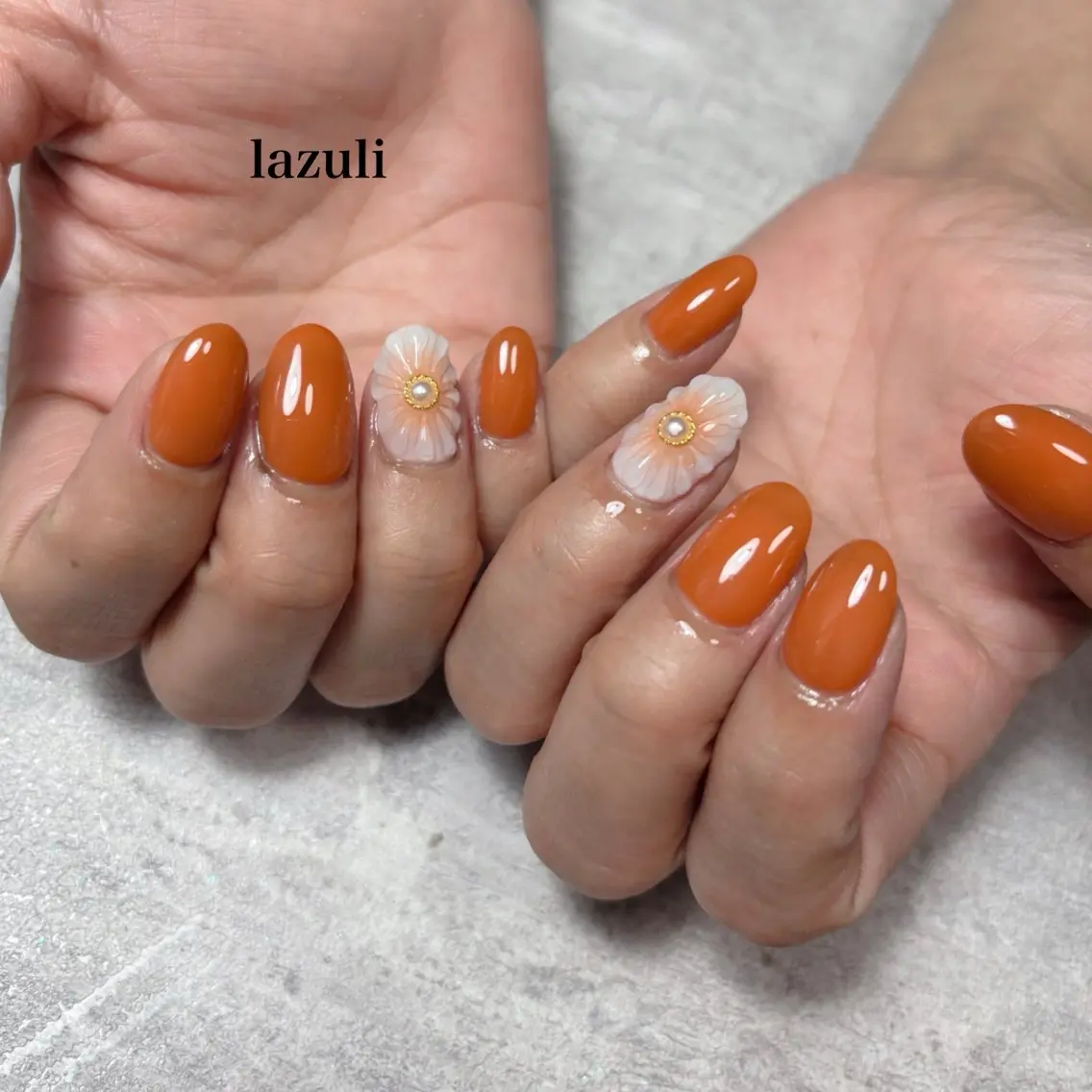 ミディアム ハンドネイル Lazuli 💎のネイルデザイン