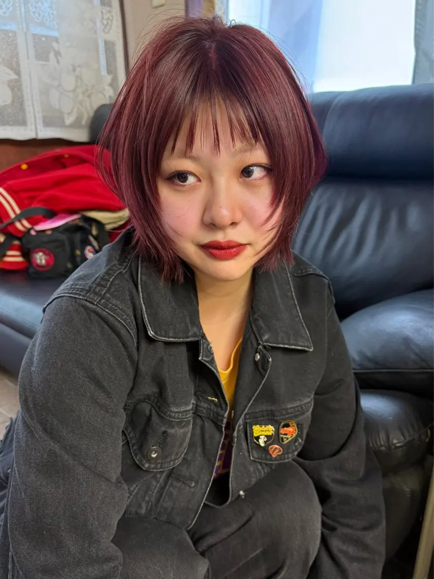 ショート カラー カット ヘアカラー トリートメント mai / linoah˚✧のヘアスタイル