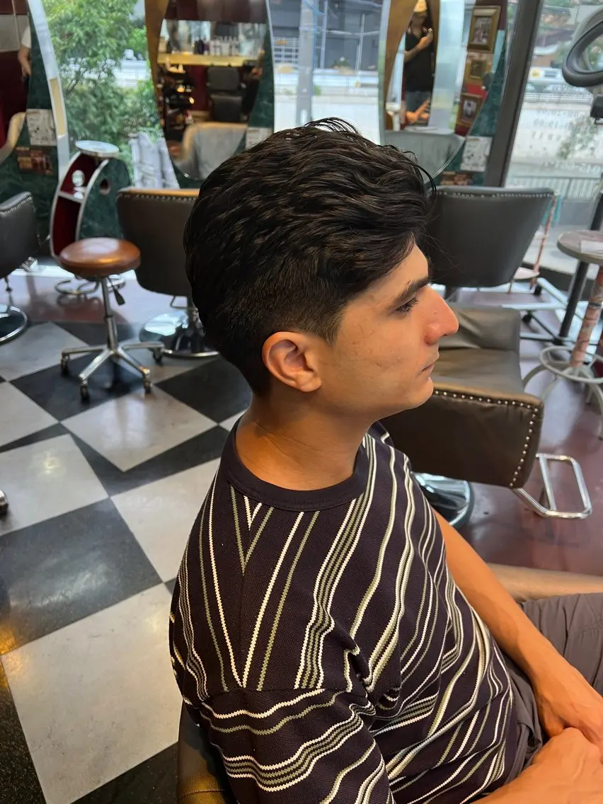 ショート カット 横浜カラーパーマ 特殊/ 平林侑馬のヘアスタイル