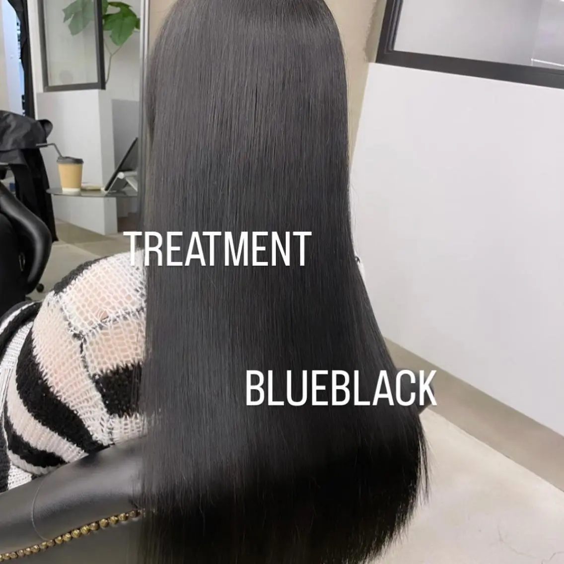 ロング カラー エクステ🩵ブリーチ 韓国ヘア🩵KAEのヘアスタイル
