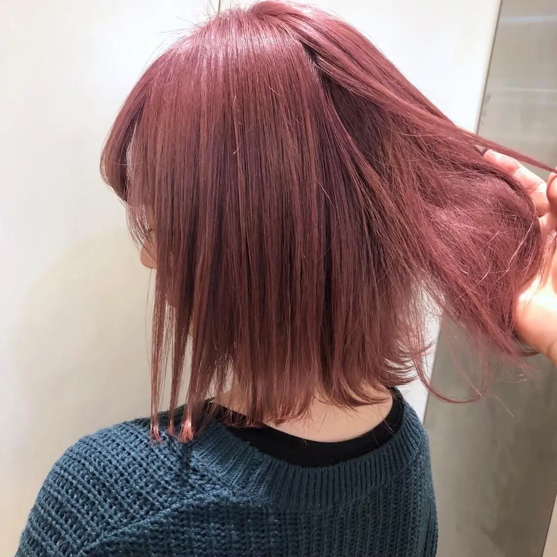 ショート カラー Maya川越/ エクステ/ハイトーンのヘアスタイル