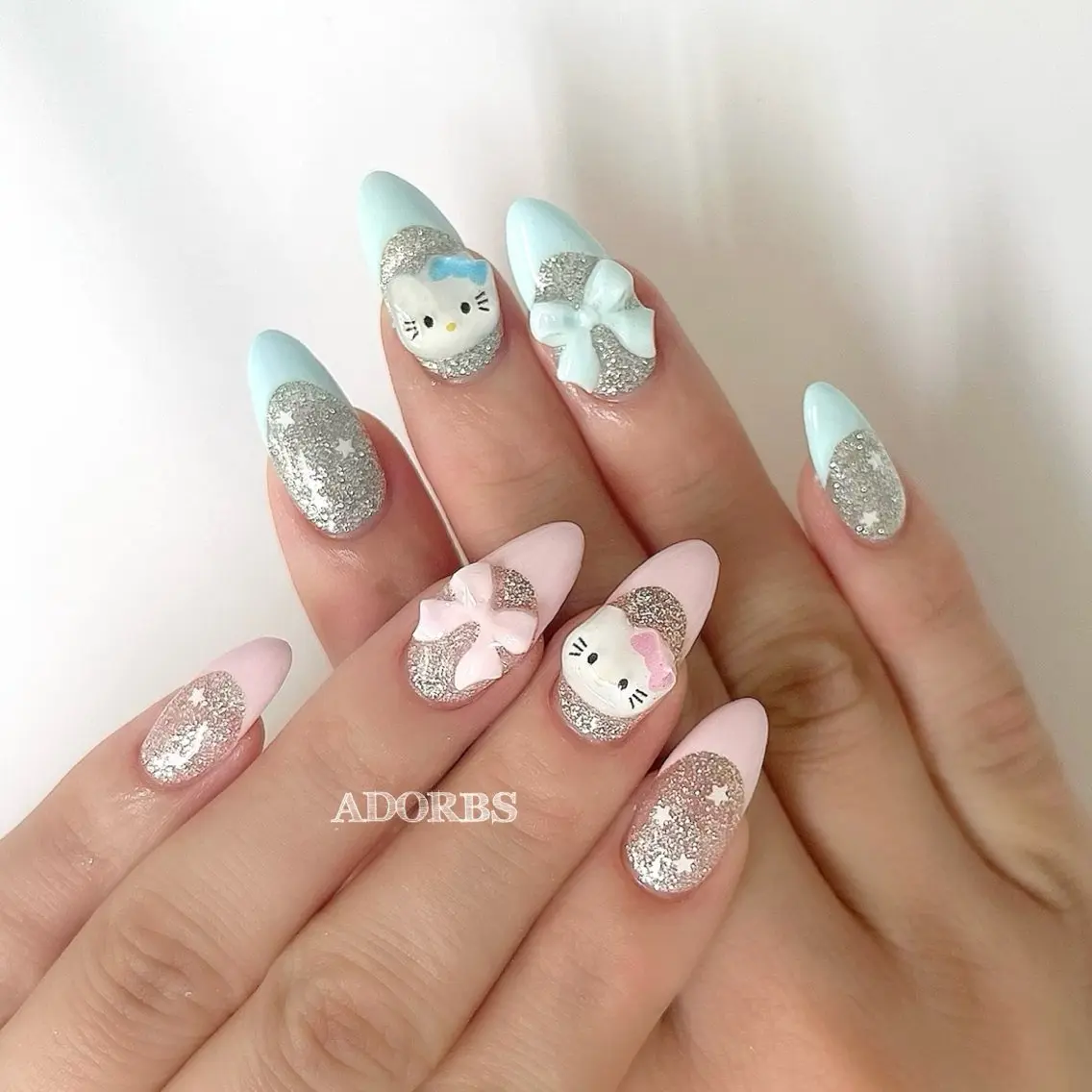 ネイル 持ち込み ハンドネイル ADORBS ✩上福岡のネイルデザイン