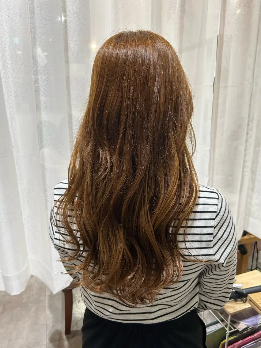 ロング カラー merc.🌿✨ いとうりかのヘアスタイル