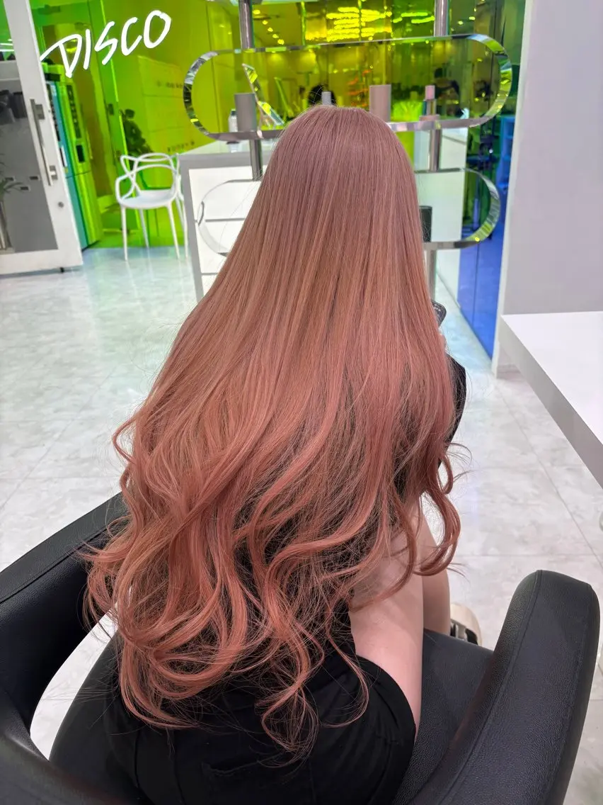 ロング Ma2Ri /ゆるふわ暖色カラーのヘアスタイル