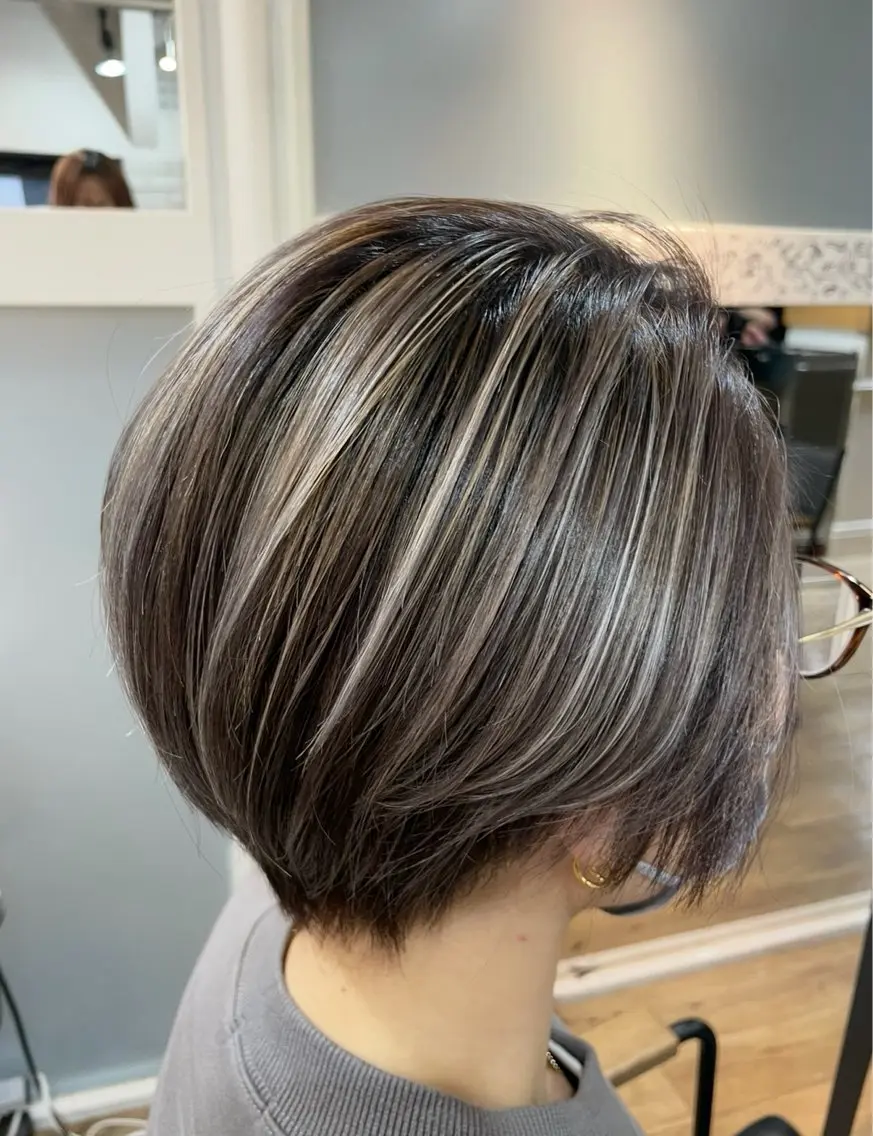 ショート 天谷 桂子のヘアスタイル