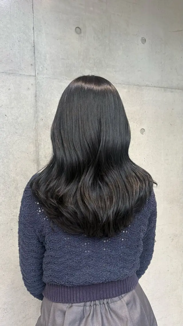 ロング カラー パーマ ヘアアレンジ メンズ 🍀︎Reika 🍀のヘアスタイル