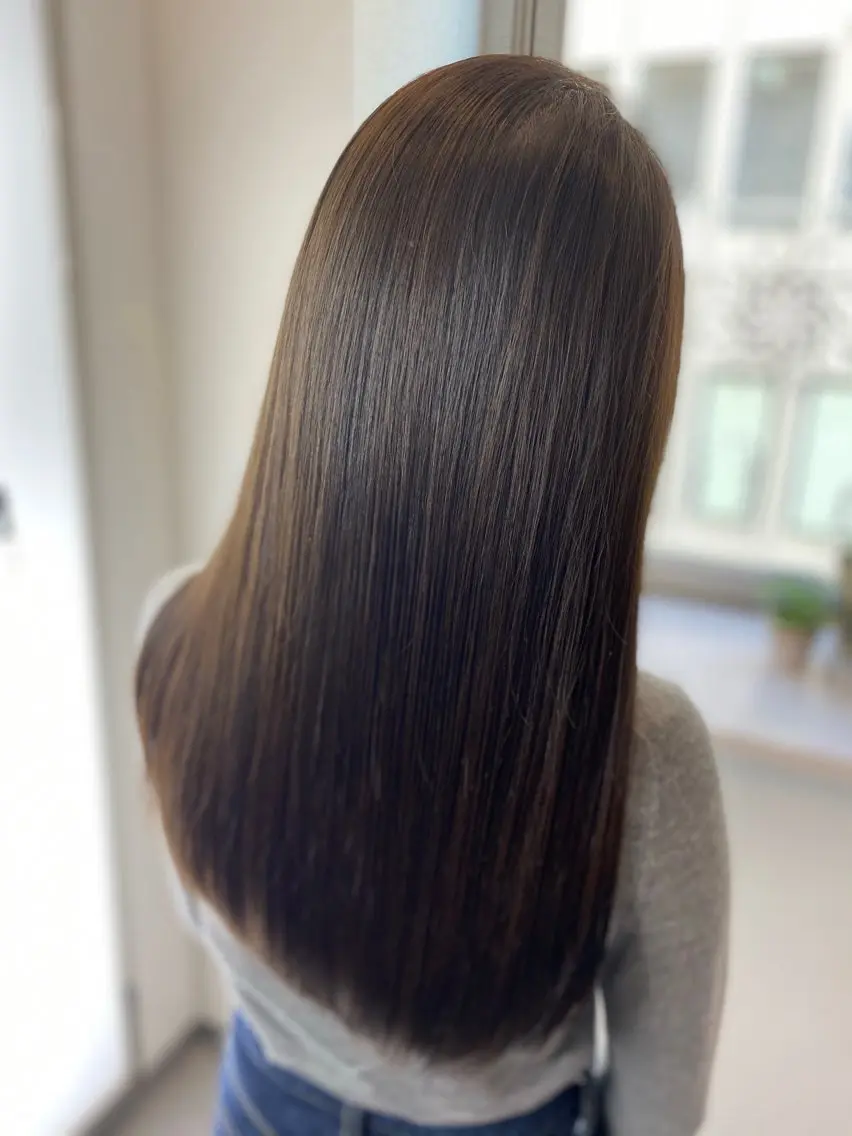 セミロング 髪質改善 トリートメント lafith hairのヘアスタイル