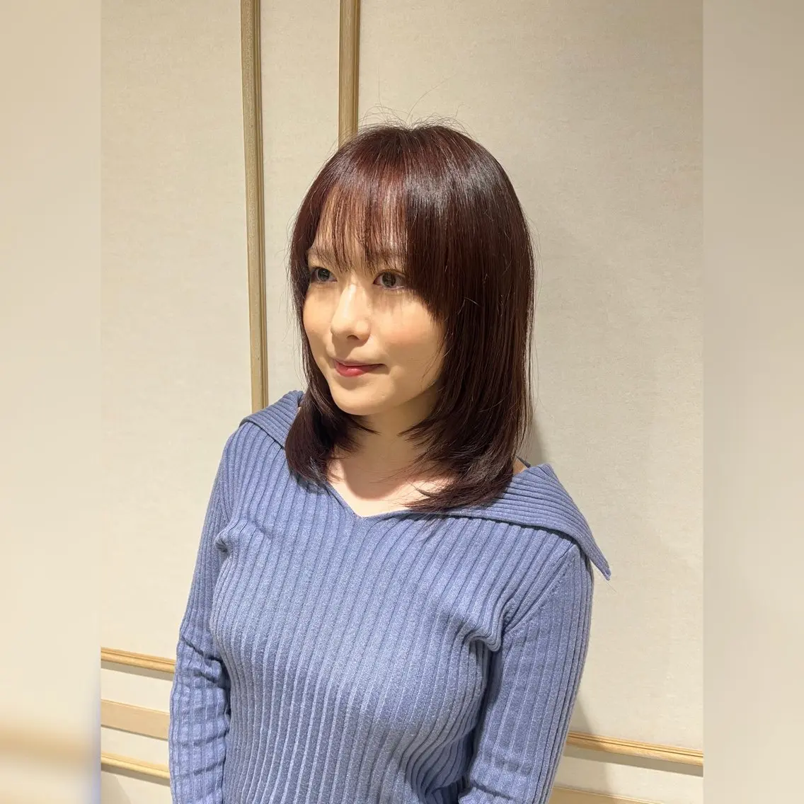 髪質改善カラー+トリートメントの写真