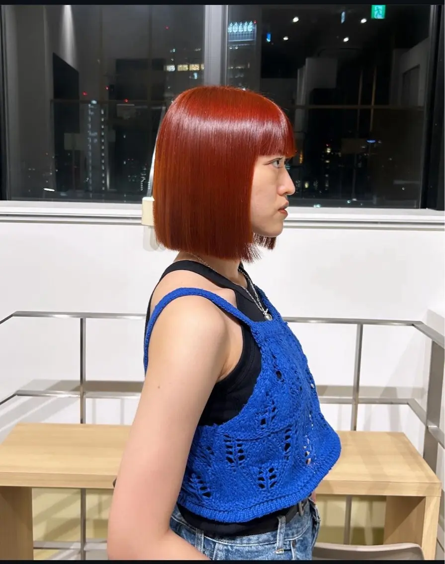 ミディアム カラー パーマ ヘアアレンジ メンズ メンズブリーチ ブリーチ ブラウンカラー ダブルカラー ブリーチなしカラー カット ヘアカラー stylist 🌸 kana.のヘアスタイル