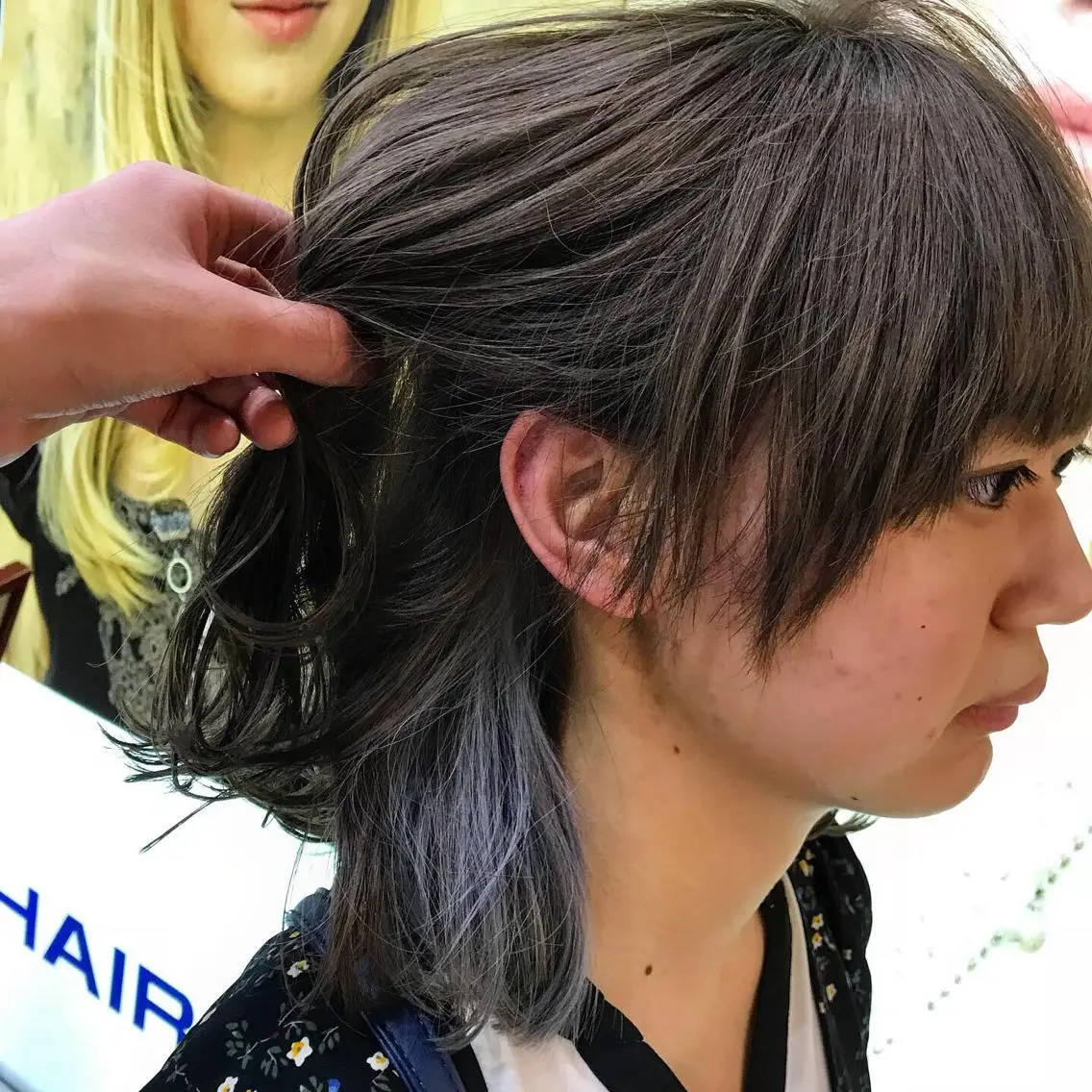 ミディアム カラー ヘアアレンジ 店長 大方康暉のヘアスタイル