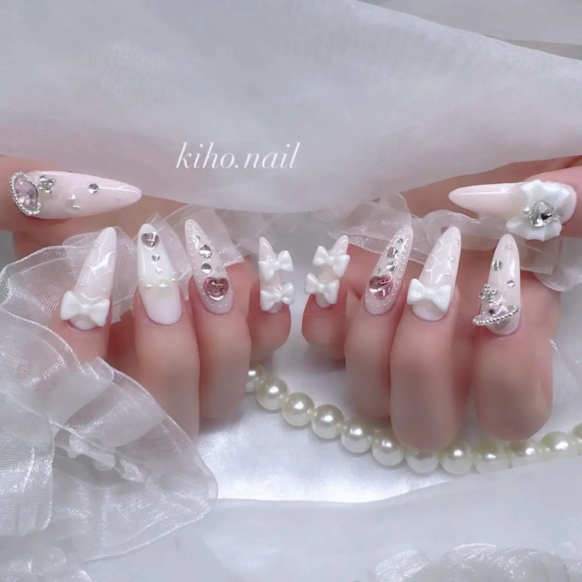 ネイル 持ち込み ハンドネイル KIHO 【週一深夜ネイル】のネイルデザイン