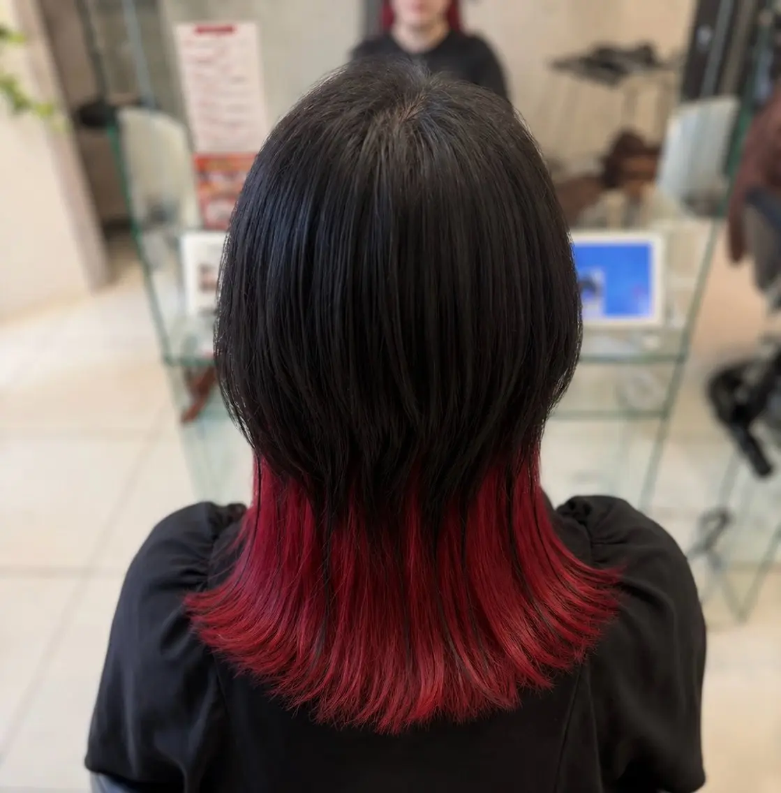 🌈流行🌈インナーカラー+カットtrの写真