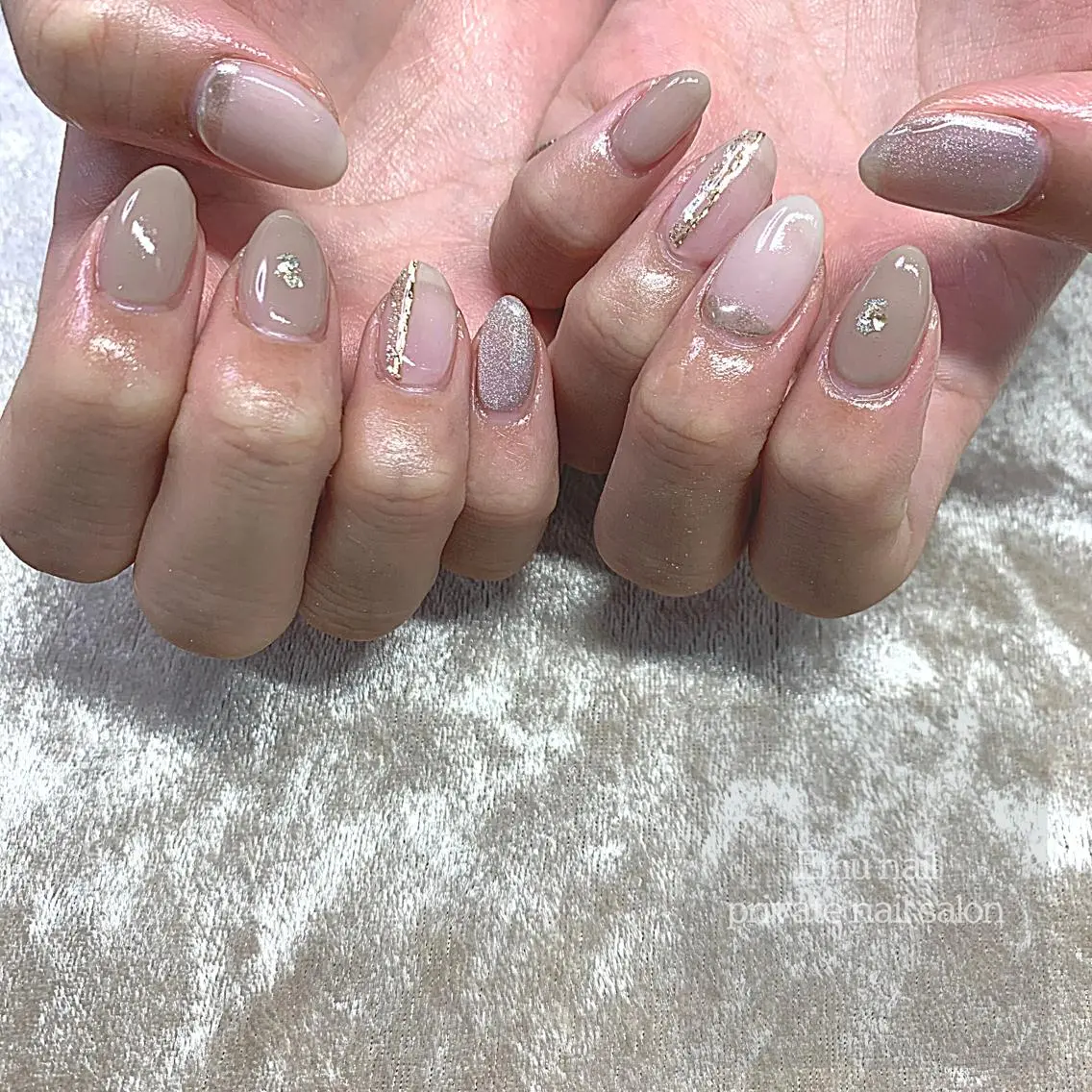 ネイル マグネットネイル emu nailのネイルデザイン