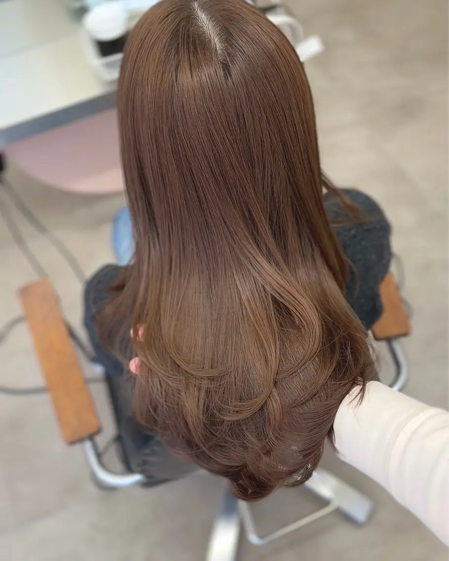 『ブリーチなしダブルカラー🫧✨』×Aujua2stepトリートメントの写真