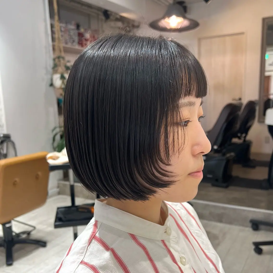 ショート カット ヘアカラー ヘッドスパ re view MIRUのヘアスタイル