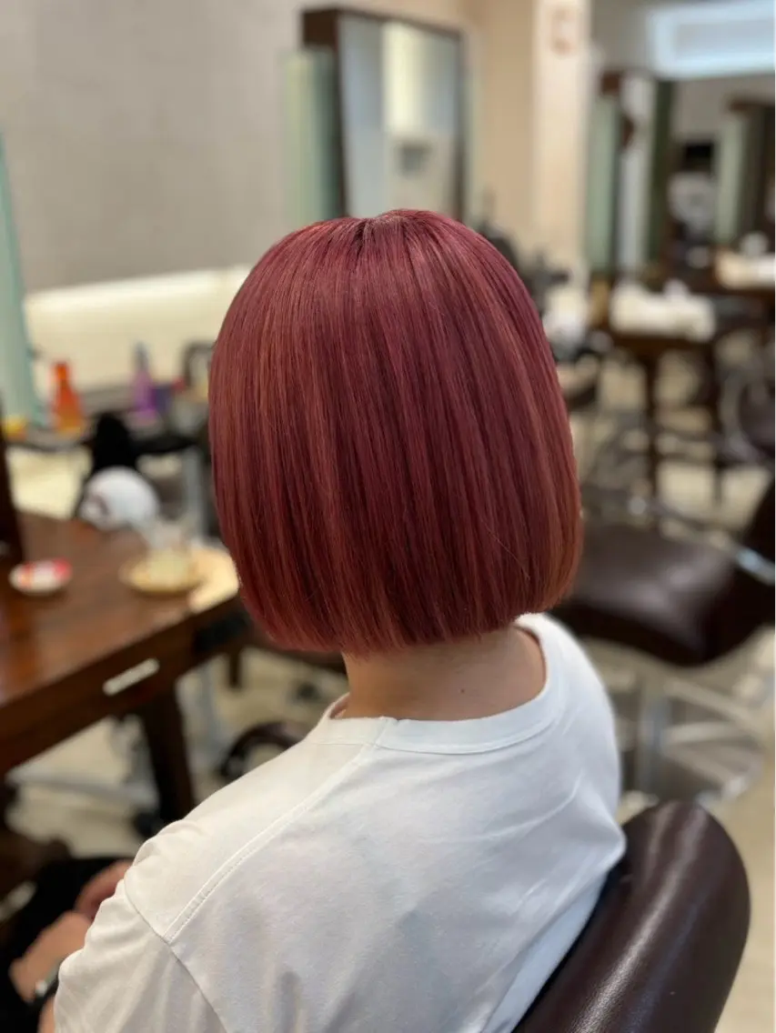 カラー ヘアカラー 掛川 真那斗のヘアスタイル