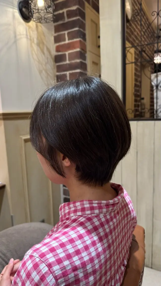 ショート ショートボブ ボブ ショートヘア カット 亀有✂️正路 彩夏のヘアスタイル