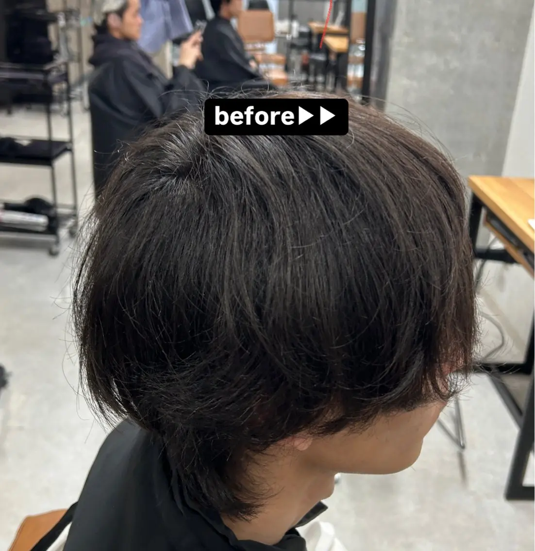パーマ メンズ カズキ🌼曲がる 縮毛矯正のヘアスタイル