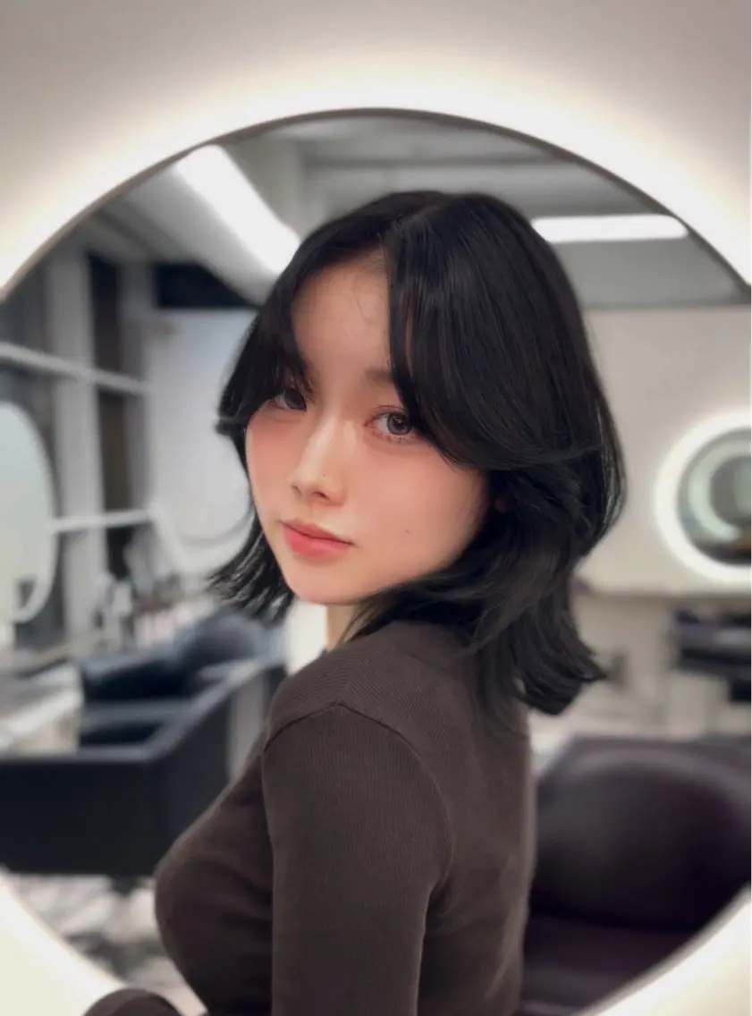ショート ヘアカラー トリートメント ヘアセット 🩵透明感艶髪 縮毛矯正masa🩵のヘアスタイル