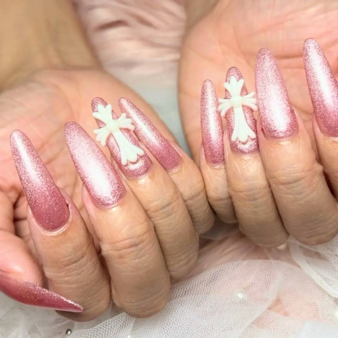 ネイル ハンドネイル Jr.ネイリスト🤍 【Alissa】新栄のネイルデザイン