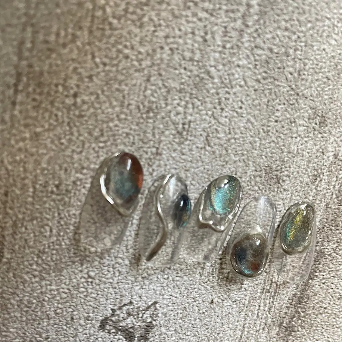 ネイル ハンドネイル Radia bykaonailsのネイルデザイン