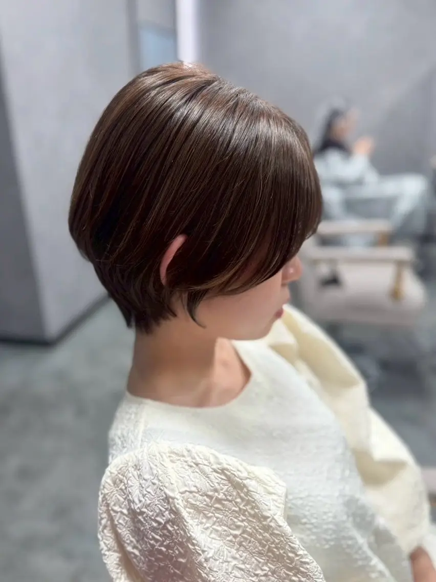 ショート 🩶韓国風/レイヤー / kanon🩶のヘアスタイル