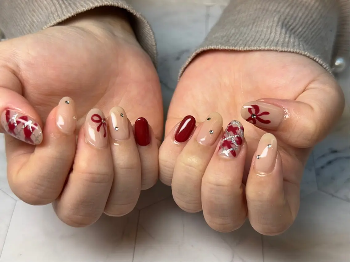 ネイル Queennail 北堀江AYAのネイルデザイン