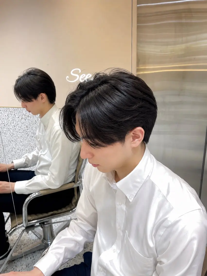 🐺韓国風メンズカット🐺➕1stepトリートメントの写真