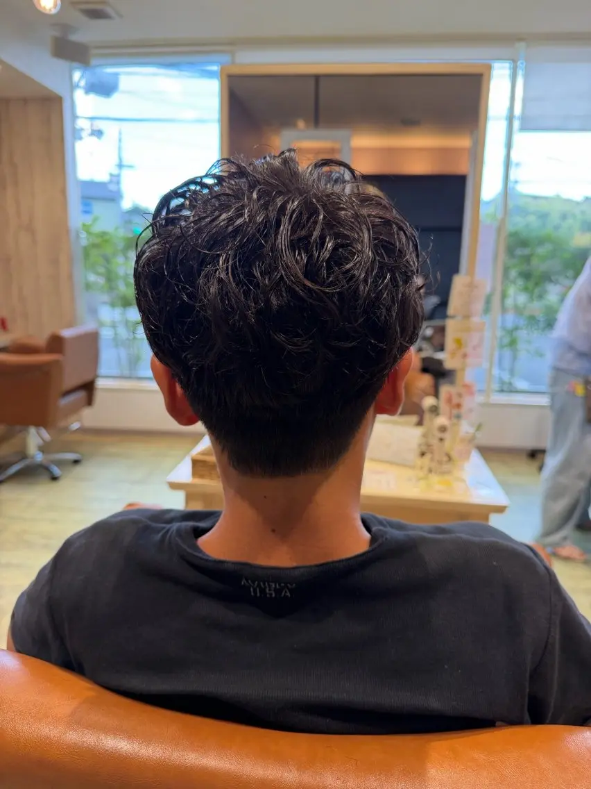 ショート パーマ カラーモデル募集中✨ MIKUのヘアスタイル